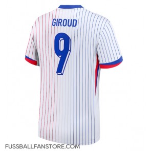 Frankreich Olivier Giroud #9 Replik Auswärtstrikot EM 2024 Kurzarm